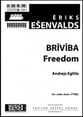Freedom TTBB choral sheet music cover